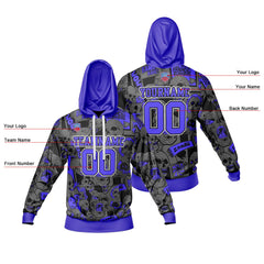 Benutzerdefinierter Sweatshirt-Hoodie für Mann, Frau, Mädchen, Junge. Drucken Sie Ihr Logo, Ihren Namen und Ihre Nummer