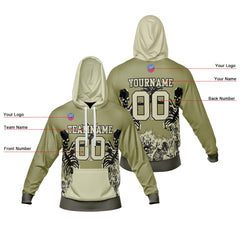 Benutzerdefinierter Sweatshirt-Hoodie für Mann, Frau, Mädchen, Junge. Drucken Sie Ihr Logo, Ihren Namen und Ihre Nummer