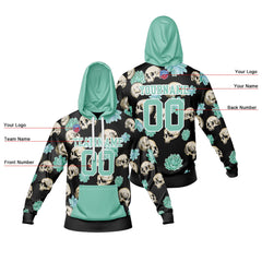 Benutzerdefinierter Sweatshirt-Hoodie für Mann, Frau, Mädchen, Junge. Drucken Sie Ihr Logo, Ihren Namen und Ihre Nummer