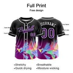 Benutzerdefiniert Schwarz Baseball Uniformen Drucken für Jungs Mädchen und Kinder Machen Ihr Team Mehr Vielfältig