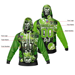 Benutzerdefinierter Sweatshirt-Hoodie für Mann, Frau, Mädchen, Junge. Drucken Sie Ihr Logo, Ihren Namen und Ihre Nummer