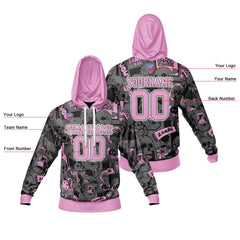 Benutzerdefinierter Sweatshirt-Hoodie für Mann, Frau, Mädchen, Junge. Drucken Sie Ihr Logo, Ihren Namen und Ihre Nummer