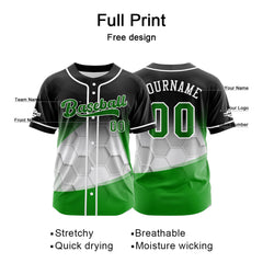 Benutzerdefiniert Schwarz Baseball Uniformen Drucken für Jungs Mädchen und Kinder Machen Ihr Team Mehr Vielfältig