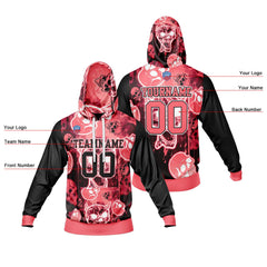 Benutzerdefinierter Sweatshirt-Hoodie für Mann, Frau, Mädchen, Junge. Drucken Sie Ihr Logo, Ihren Namen und Ihre Nummer