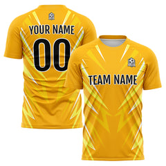 Benutzerdefinierte Orange Fußball Trikots für Männer Frauen Personalisierte Fußball Uniformen für Erwachsene und Kind