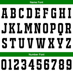 Benutzerdefinierter Weiß Grün Basketball Jersey Uniform Anzug gedruckt Ihr Logo Name Nummer