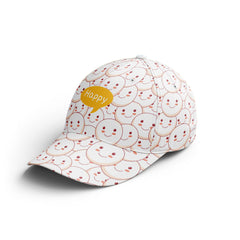 Verstellbare Truck Driver Cap Baseball Caps Lächelndes Gesicht