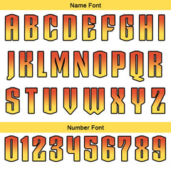 Benutzerdefinierter Rot Gelb Basketball Jersey Uniform Anzug gedruckt Ihr Logo Name Nummer