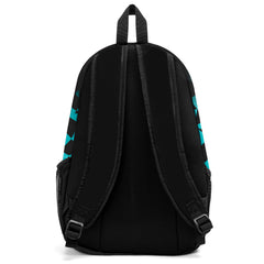 Anpassen Teal Weiß Sport Rucksäcke Mit Personalisiert Namen, Zahlen und Logos