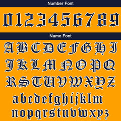 Benutzerdefinierte Varsity-Jacke. Letterman-Jacke für Männer, Frauen und Jugendliche Orange Marine