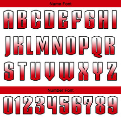 Benutzerdefinierter Schwarz Rot Basketball Jersey Uniform Anzug gedruckt Ihr Logo Name Nummer