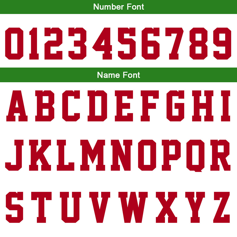 Benutzerdefinierte Rot Grün Reversible Basketball Jersey Personalisierte Print Name Nummer Logo