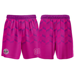 Benutzerdefinierter Dunkelrosa Basketball Jersey Uniform Anzug gedruckt Ihr Logo Name Nummer