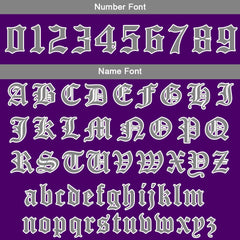 Benutzerdefinierte Varsity-Jacke. Letterman-Jacke für Männer, Frauen und Jugendliche Lila Grau