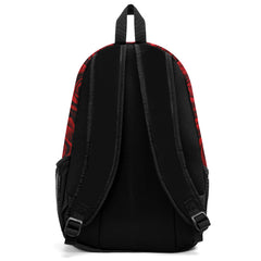 Anpassen Rot Weiß Sport Rucksäcke Mit Personalisiert Namen, Zahlen und Logos