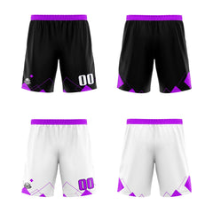 Benutzerdefinierte Lila Reversible Basketball Jersey Personalisierte Print Name Nummer Logo