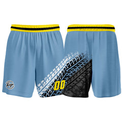 Benutzerdefinierter Stahl Blau Basketball Jersey Uniform Anzug gedruckt Ihr Logo Name Nummer