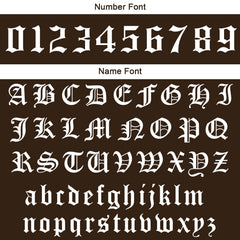 Benutzerdefinierte Varsity-Jacke. Letterman-Jacke für Männer, Frauen und Jugendliche Braun Weiß