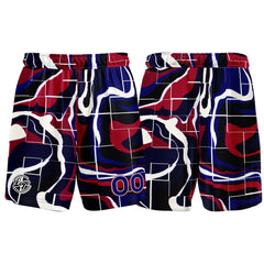 Benutzerdefinierter Marine Rot Basketball Jersey Uniform Anzug gedruckt Ihr Logo Name Nummer