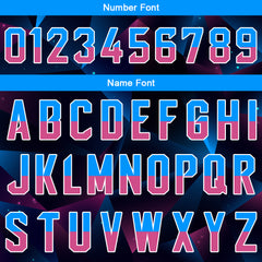 Kundenspezifisches Basketball Fußball Schießen langes T-Shirt für Erwachsene und Kinder Schwarz&Hellblau