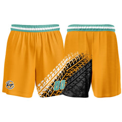 Benutzerdefinierter Hellorange Basketball Jersey Uniform Anzug gedruckt Ihr Logo Name Nummer