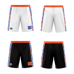 Benutzerdefinierte Royal Orange Reversible Basketball Jersey Personalisierte Print Name Nummer Logo