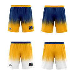 Benutzerdefinierte Marine Orange Reversible Basketball Jersey Personalisierte Print Name Nummer Logo