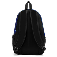 Anpassen Blau Rot Sport Rucksäcke Mit Personalisiert Namen, Zahlen und Logos.