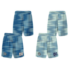 Benutzerdefinierte Marine Creme Reversible Basketball Jersey Personalisierte Print Name Nummer Logo