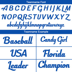 Benutzerdefinierte Authentisch Baseball-Trikot weiß-königlich