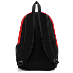 Anpassen Rot Weiß Sport Rucksäcke Mit Personalisiert Namen, Zahlen und Logos