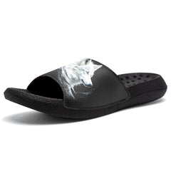 Kundenspezifische Basketball Hausschuhe mit zusätzlichen Mustern, Name Nummer Logo