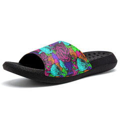 Kundenspezifische Basketball Hausschuhe mit zusätzlichen Mustern, Name Nummer Logo