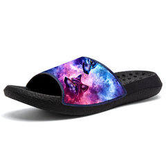 Kundenspezifische Basketball Hausschuhe mit zusätzlichen Mustern, Name Nummer Logo