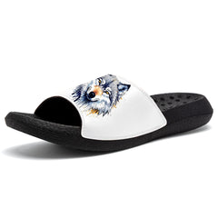 Kundenspezifische Basketball Hausschuhe mit zusätzlichen Mustern, Name Nummer Logo