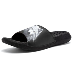 Kundenspezifische Basketball Hausschuhe mit zusätzlichen Mustern, Name Nummer Logo