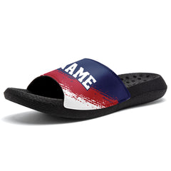 Kundenspezifische Basketball Hausschuhe mit zusätzlichen Mustern, Name Nummer Logo