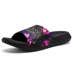 Kundenspezifische Basketball Hausschuhe mit zusätzlichen Mustern, Name Nummer Logo