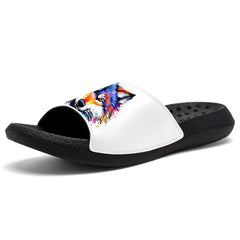 Kundenspezifische Basketball Hausschuhe mit zusätzlichen Mustern, Name Nummer Logo