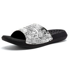 Kundenspezifische Basketball Hausschuhe mit zusätzlichen Mustern, Name Nummer Logo