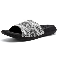 Kundenspezifische Basketball Hausschuhe mit zusätzlichen Mustern, Name Nummer Logo