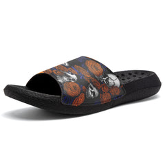 Kundenspezifische Basketball Hausschuhe mit zusätzlichen Mustern, Name Nummer Logo