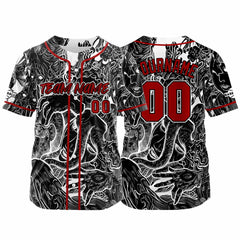 Benutzerdefinierte Baseball Jersey Personalisierte Baseball Shirt genäht und Druck Schwarz