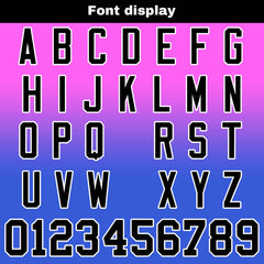 Benutzerdefinierte Rosa Blau Reversibel Genäht Fußball Trikot Personalisierte Gradient Fußball Shirts für Männer gedruckt Team Name Nummer Logo