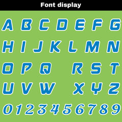 Benutzerdefinierte Blau Grün Reversibel Fußball Trikot Personalisierte Gradient Fußball Shirts für Männer gedruckt Team Name Nummer Logo