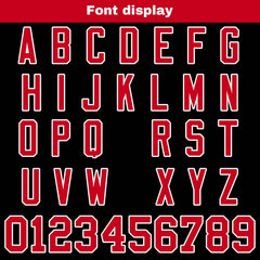 Benutzerdefinierte Schwarz Rot Reversibel Genäht Fußball Trikot Personalisierte Fußball Shirts für Männer gedruckt Team Name Nummer Logo