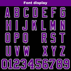 Benutzerdefinierte Schwarz Lila Reversibel Genäht Fußball Trikot Personalisierte Fußball Shirts für Männer gedruckt Team Name Nummer Logo