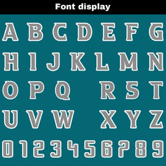 Benutzerdefinierte Blau Grau Reversibel Fußball Trikot Personalisierte Gradient Fußball Shirts für Männer gedruckt Team Name Nummer Logo