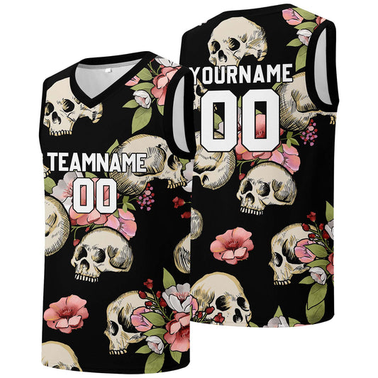 Individuelle Basketball-Jersey für Männer und Frauen. Gestickter und gedruckter Name, Nummer und Logo