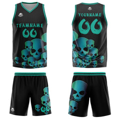 Benutzerdefinierter Grün Basketball Jersey Uniform Anzug gedruckt Ihr Logo Name Nummer